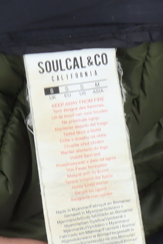 SoulCal & Co Men's Black Puffer Jacket S