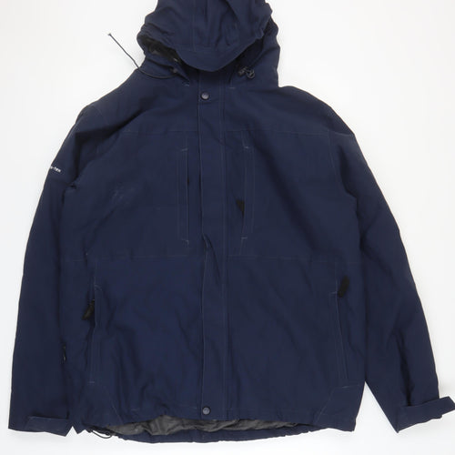 Trespass Men's Blue Windbreaker Jacket 2XL for Outdoor Activities