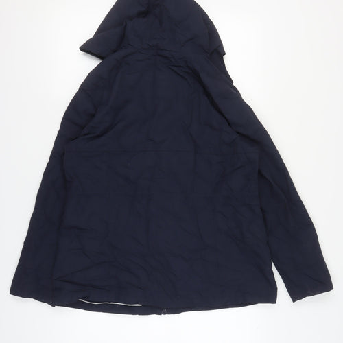 Maine New England Women's Blue Parka Jacket Size 16