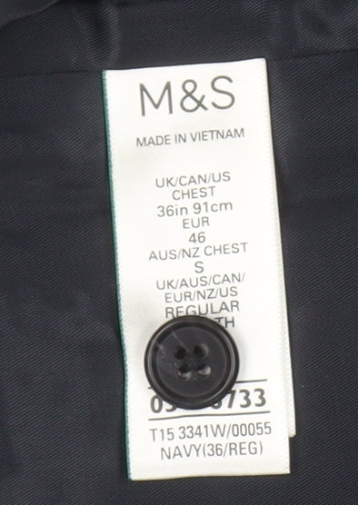 Marks and Spencer Men’s Blue Waistcoat Size 36R