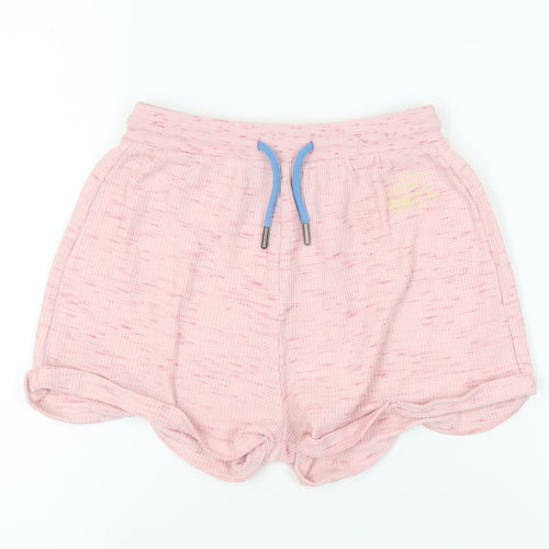 Saltrock Girls Pink Shorts, Size 13, Elastic Waist, Summer