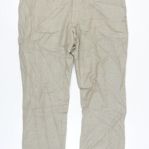 Gibson Men’s Beige Chino Trousers 36 Short