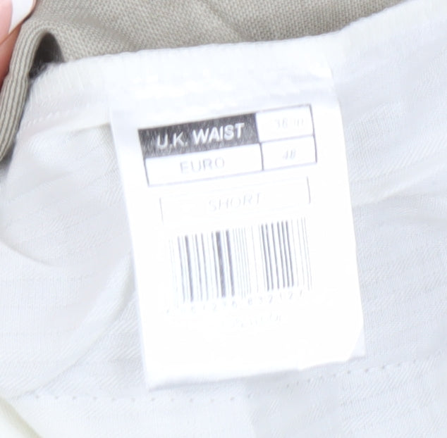 Gibson Men’s Beige Chino Trousers 36 Short