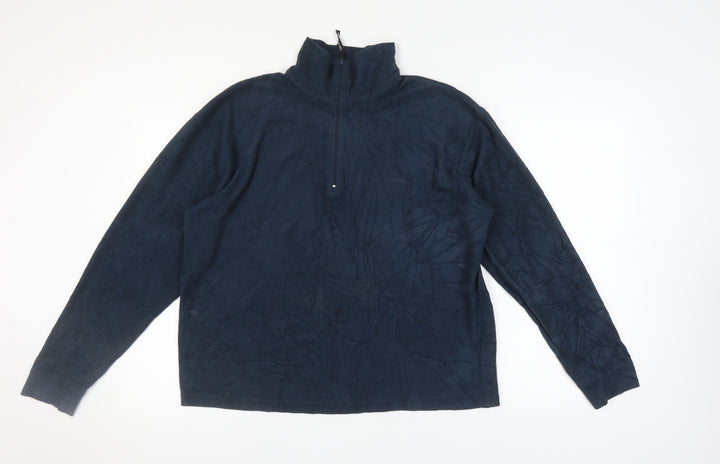 Trespass Men's Blue Pullover Fleece Sweatshirt L