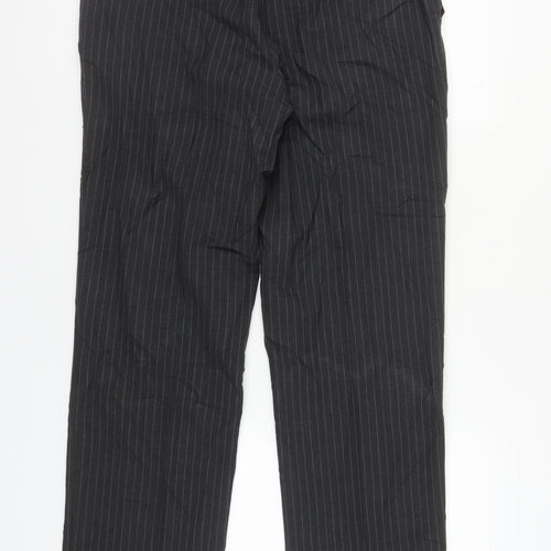 Taylor & Wright Men's Black Striped Dress Pants Size L