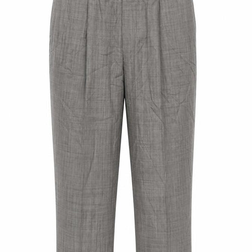 Zantos Men's Grey Dress Pants, Size 38, Business Formal