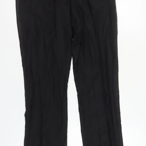 Burton Men's Black Regular Fit Trousers 32R