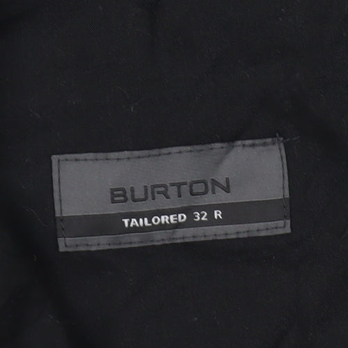 Burton Men's Black Regular Fit Trousers 32R