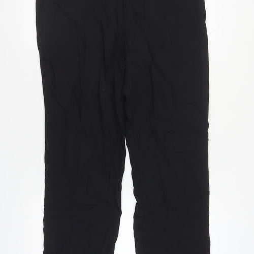 Atelier Gardeur Men's Black Regular Trousers 36S