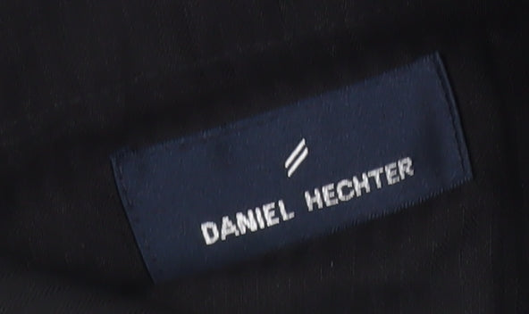 Daniel Hechter Men's Black Striped Dress Pants, Size 36