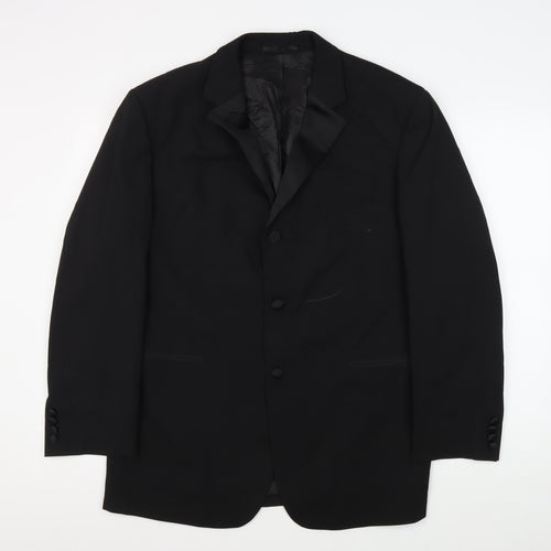 Moss Bros Men's Black Tuxedo Jacket Size 42S