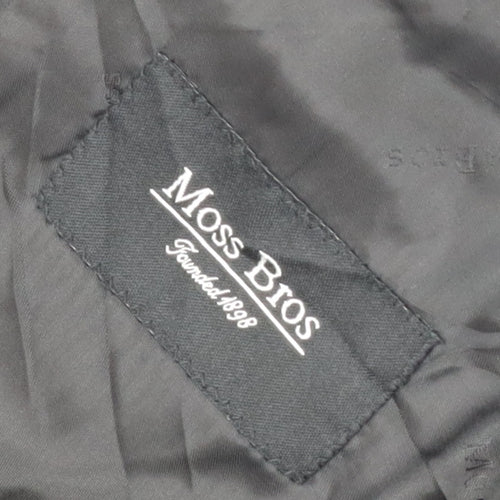 Moss Bros Men's Black Tuxedo Jacket Size 42S