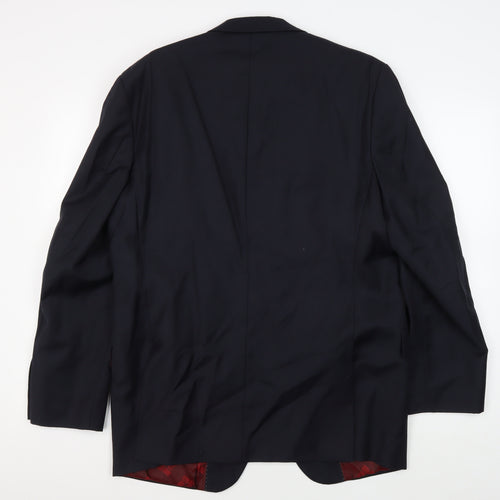 Pierre Cardin Men's Blue Suit Jacket, Size 42R, Formal