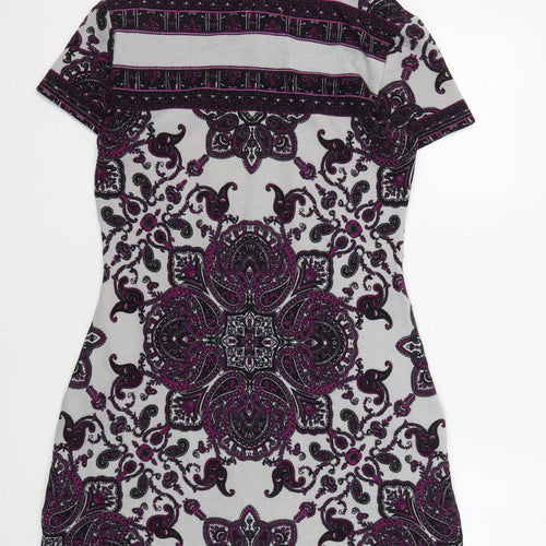 Joe Browns Women's Purple Paisley Dress Size 12