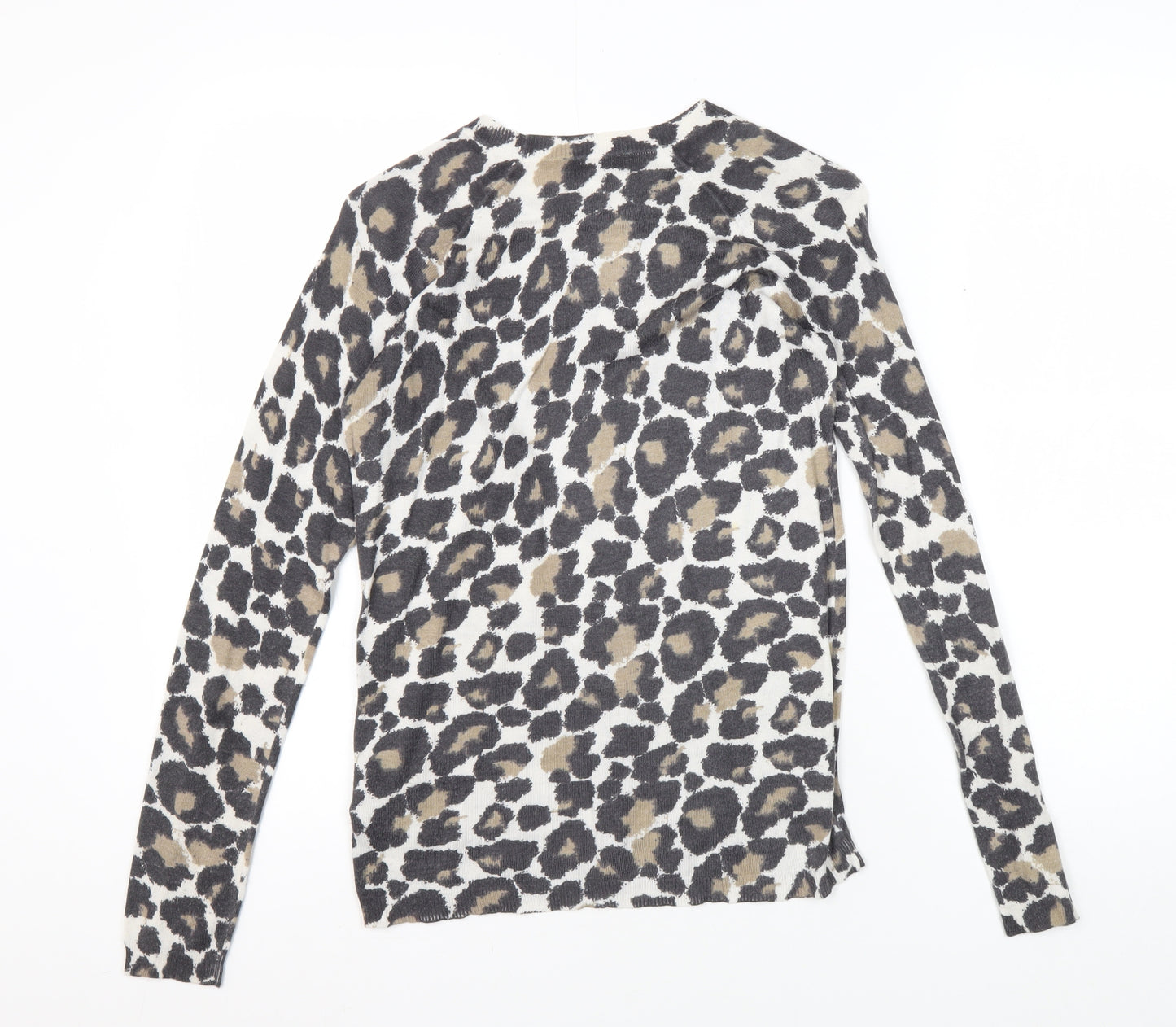Whistles Women's Multicoloured Animal Jumper Size 8