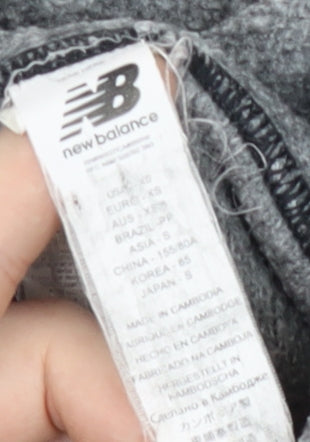 New Balance Men's Grey XS Pullover Sweatshirt