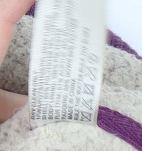 Fat Face Women's Purple Puffer Waistcoat Size 14