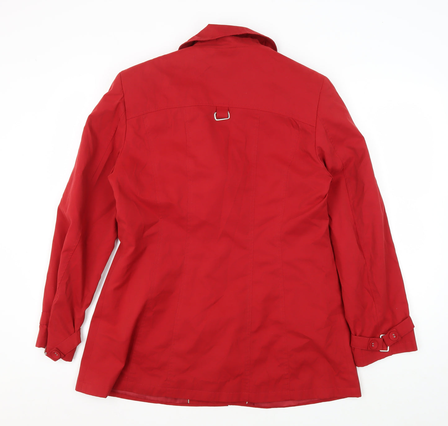 BHS Women's Red Mid-Length Coat Size 14