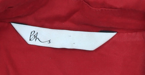 BHS Women's Red Mid-Length Coat Size 14