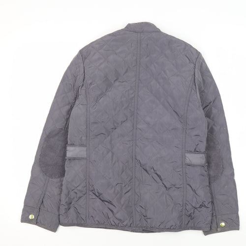 Mintie Girls Quilted Jacket, Size 11, Snap Closure