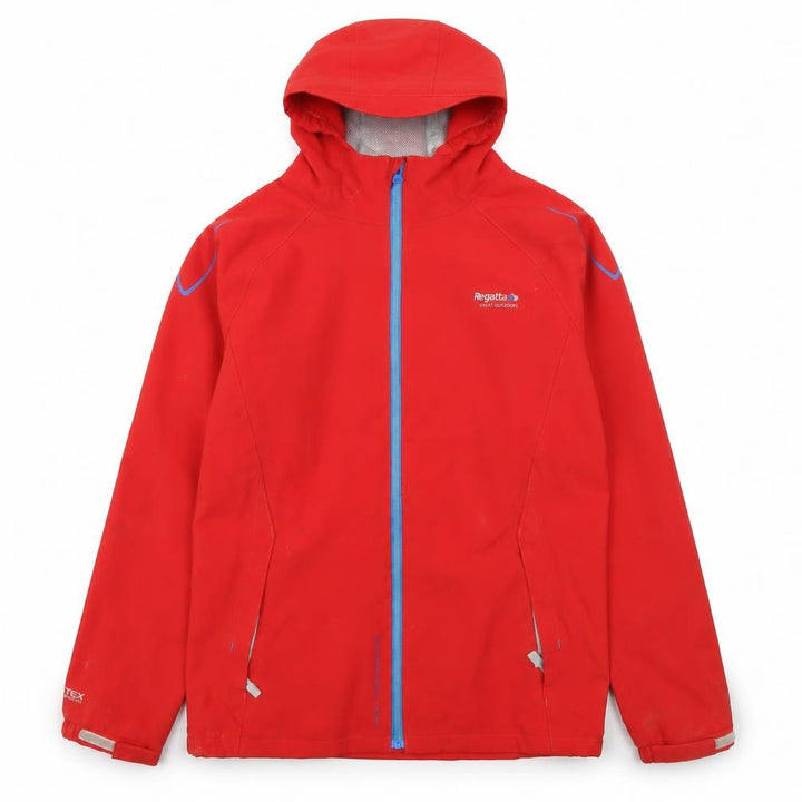 Regatta Boys Red Waterproof Windbreaker Jacket