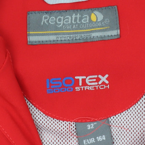 Regatta Men's Red Waterproof Windbreaker Jacket