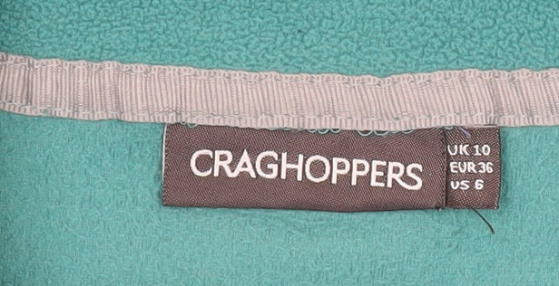 Craghoppers Women's Zip Sweatshirt Size 10