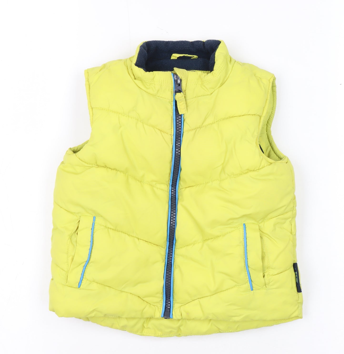 Next Yellow Puffer Jacket 12-18 Months Unisex Toddler