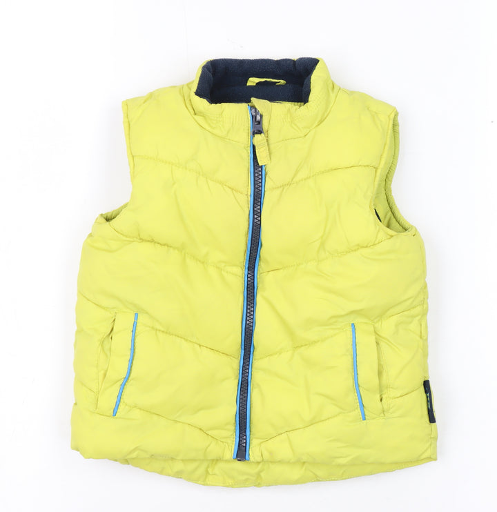 Next Yellow Puffer Jacket 12-18 Months Unisex Toddler