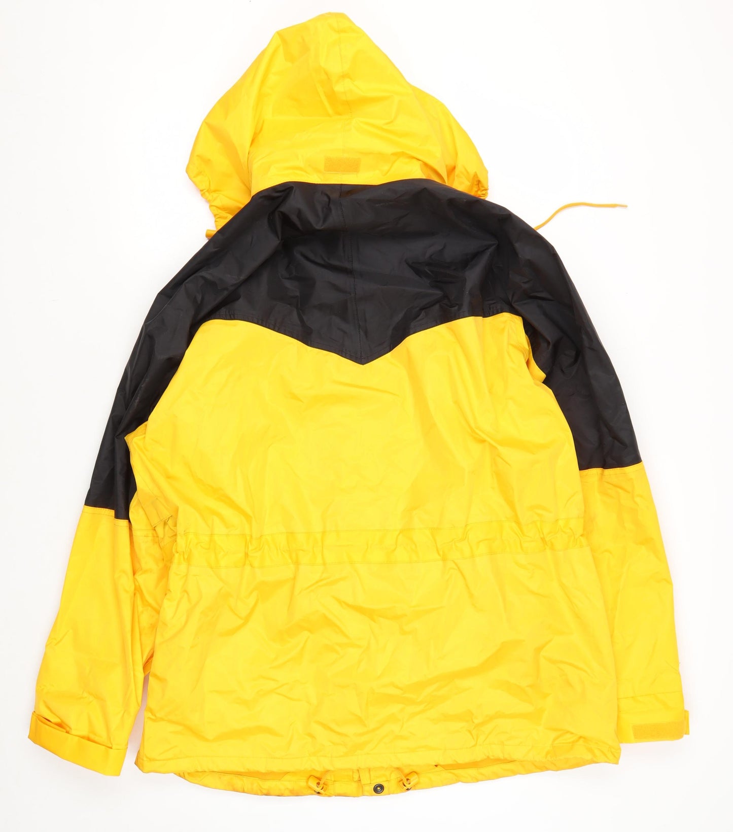 Outdoor Wear Men's Yellow M Rain Jacket Hooded