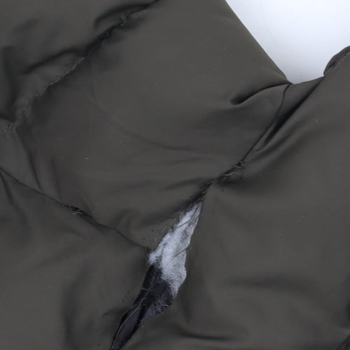 French Connection Men's Green Puffer Jacket S