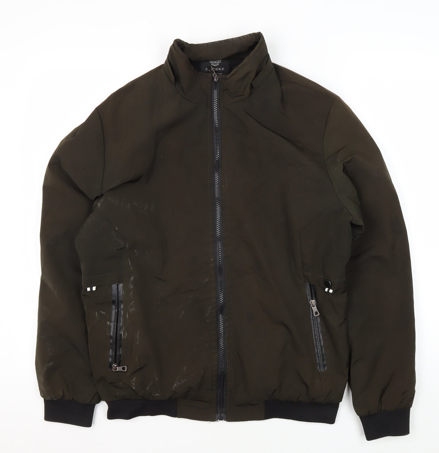 Saideke Men's Green XL Bomber Jacket