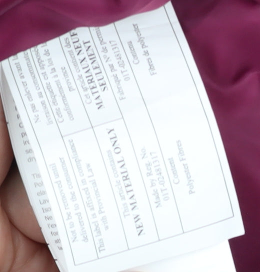 Regatta Women's Purple Parka Jacket UK 16