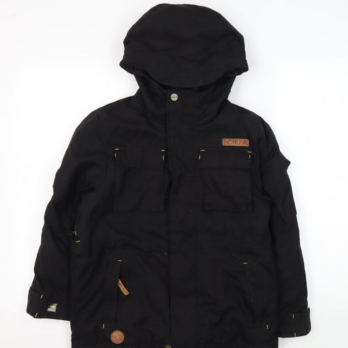 Hot Tuna Boys Black Jacket 7-8 Years Waterproof