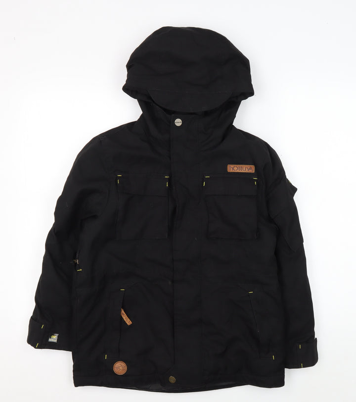 Hot Tuna Boys Black Jacket 7-8 Years Waterproof