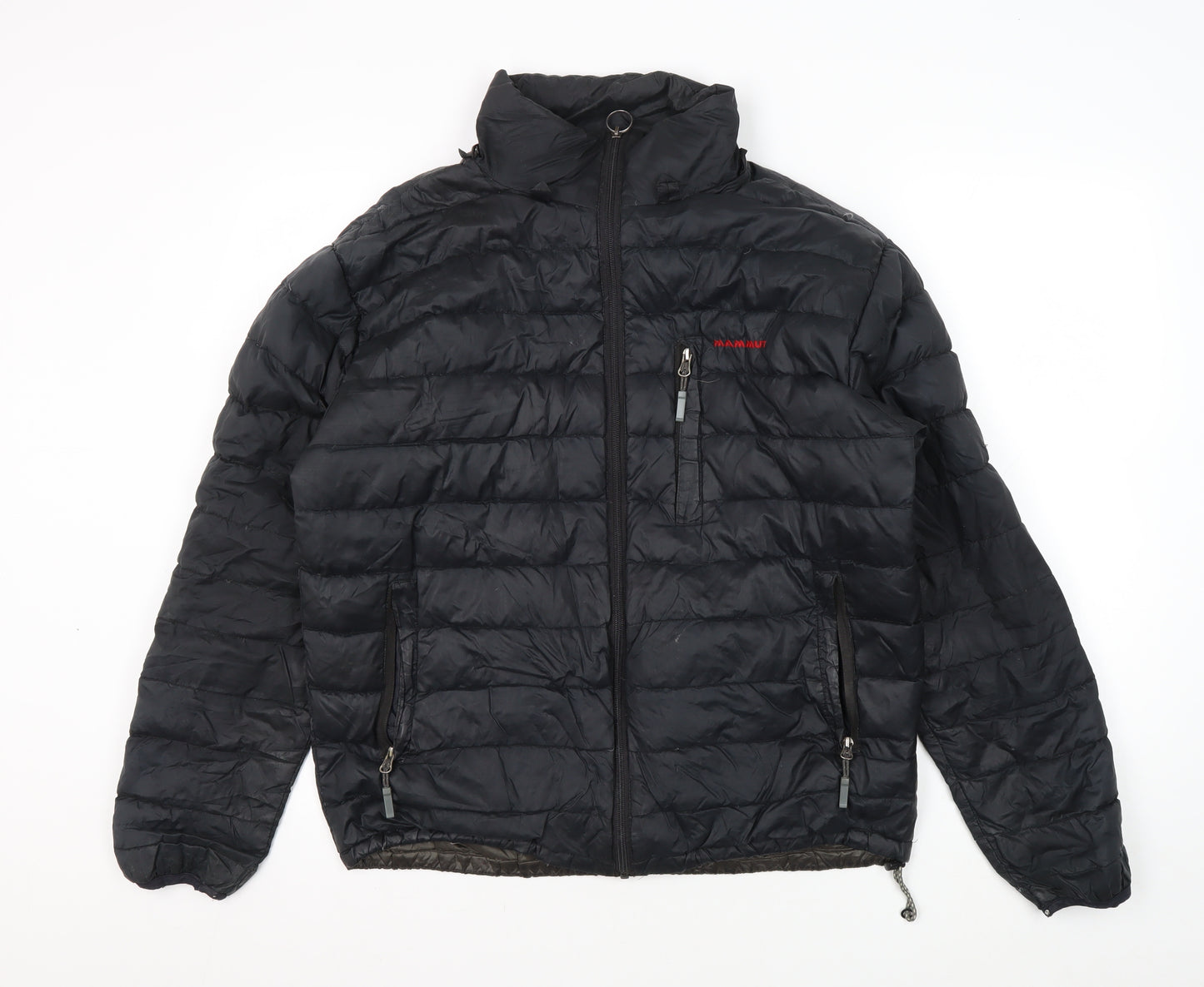 Mammut Men's Black L Puffer Jacket Outdoor Hiking