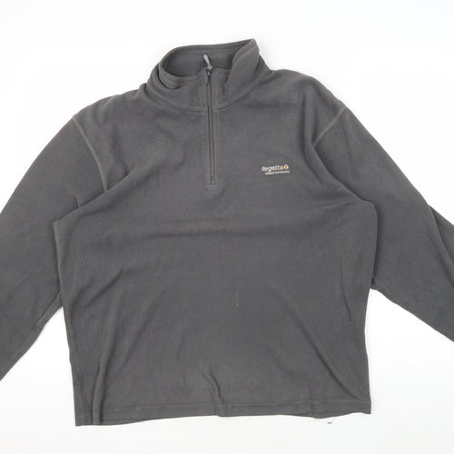 Regatta Men's Grey Pullover Fleece Sweatshirt M