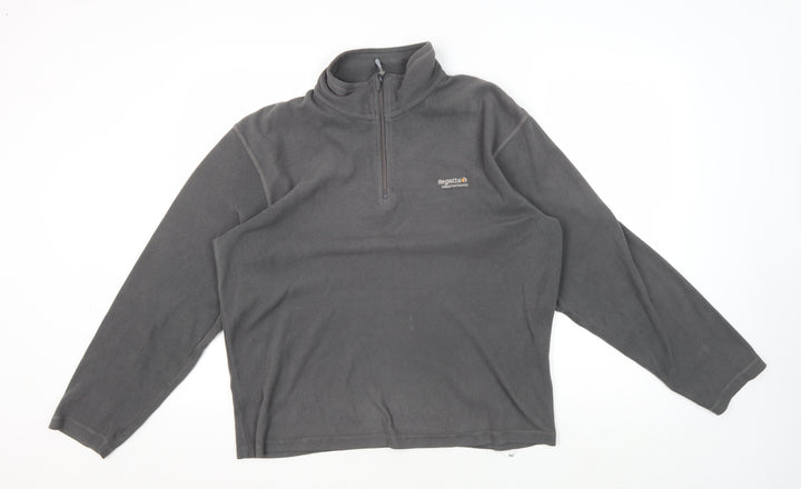 Regatta Men's Grey Pullover Fleece Sweatshirt M