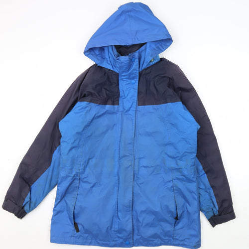 Casual Comfort Women's Blue Parka Jacket Size 12