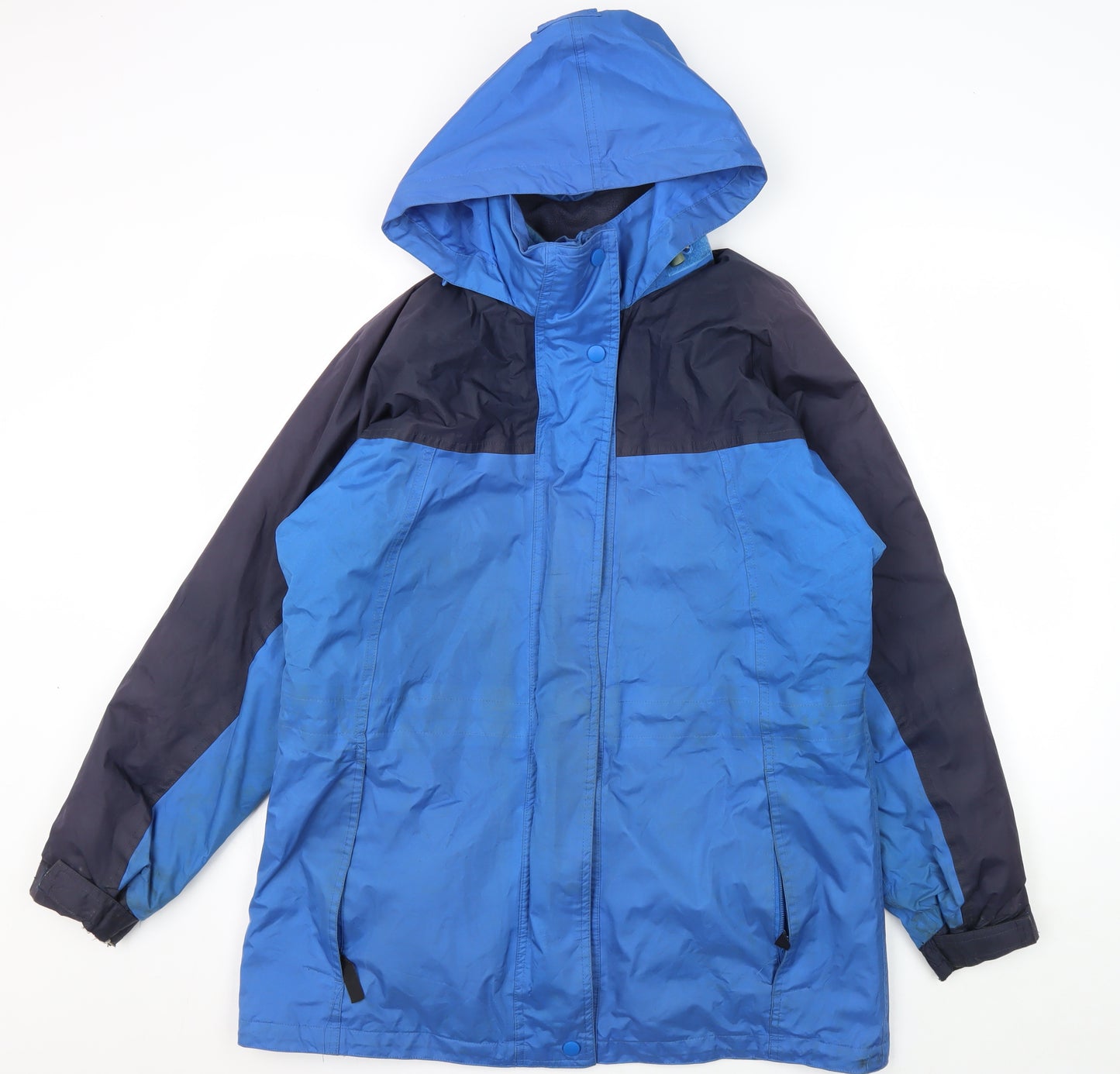 Casual Comfort Women's Blue Parka Jacket Size 12
