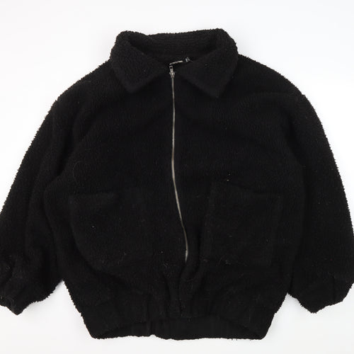 PrettyLittleThing Women's Black Jacket Size 12