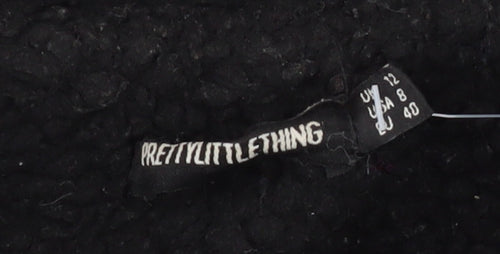 PrettyLittleThing Women's Black Jacket Size 12