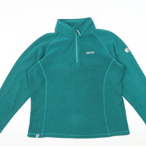 Regatta Women’s Green 14 Fleece Pullover Sweatshirt