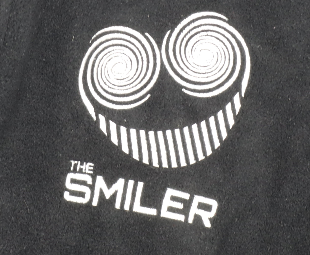 Result Men's Black Fleece Jacket L with Embroidery