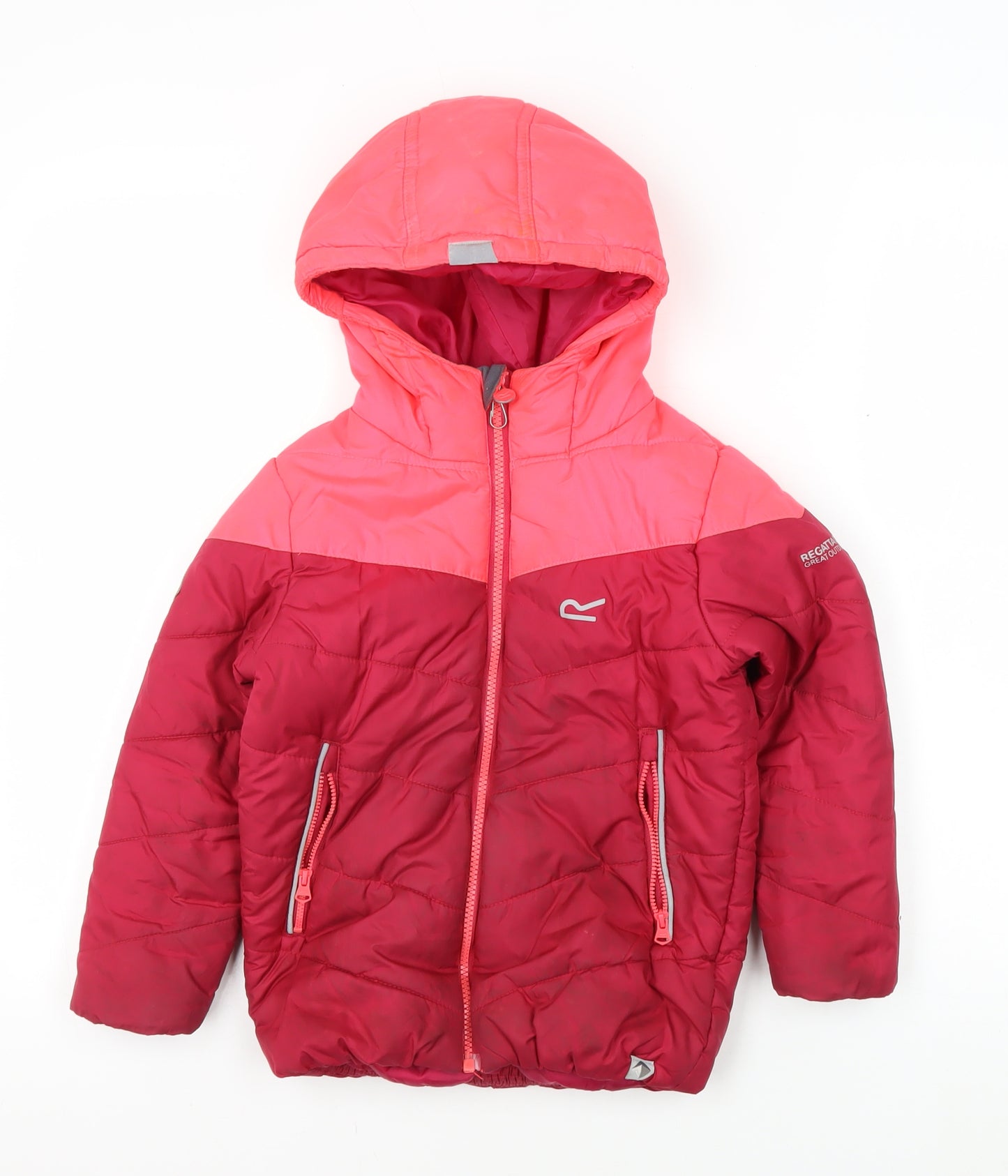 Regatta Unisex Kids Red Puffer Jacket 5-6 Years
