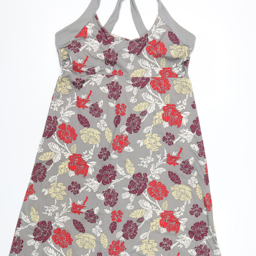 Patagonia Women's Multicoloured Floral A-Line Dress L