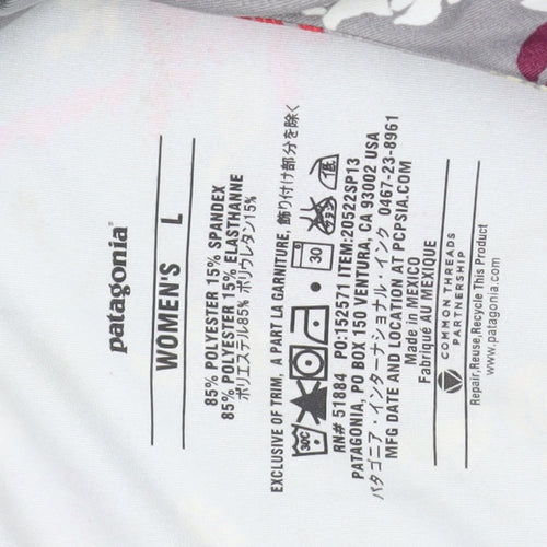 Patagonia Women's Multicoloured Floral A-Line Dress L