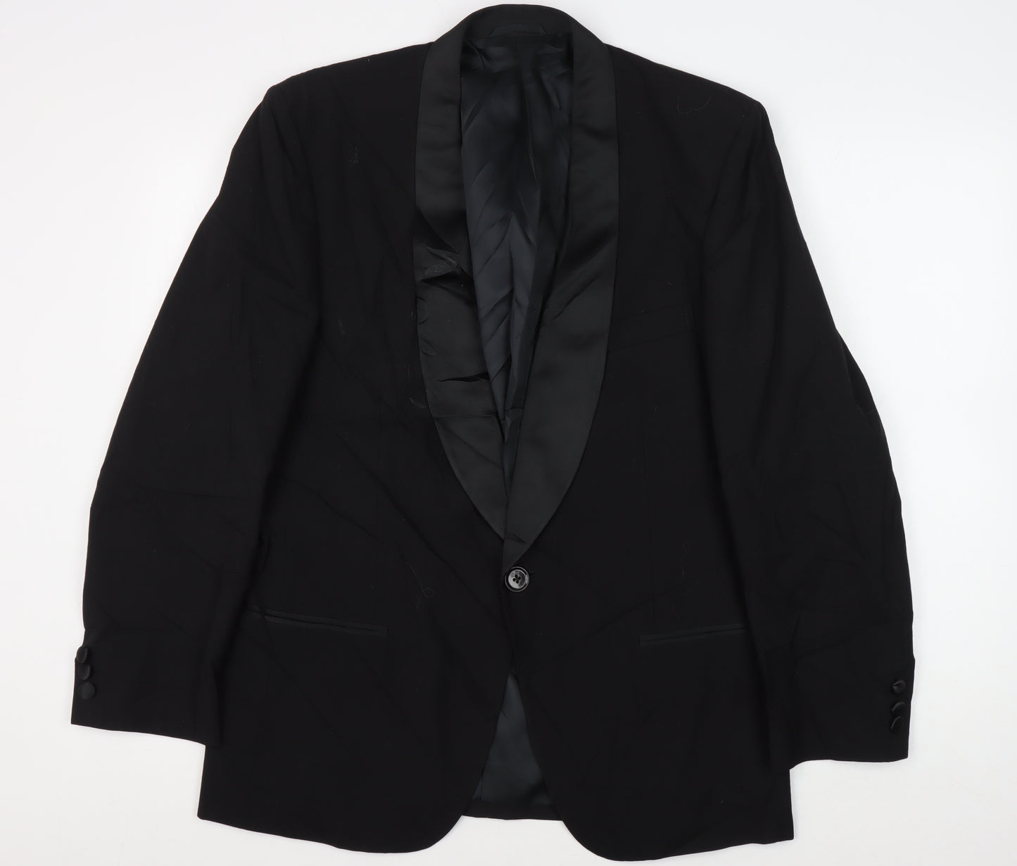 Moss Bros Men's Black Tuxedo Jacket 42S Formal Blazer