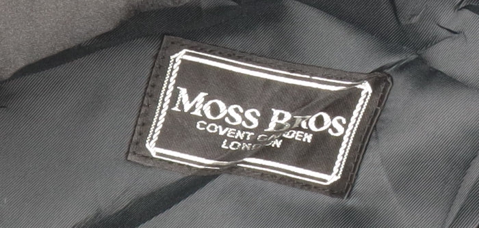 Moss Bros Men's Black Tuxedo Jacket 42S Formal Blazer