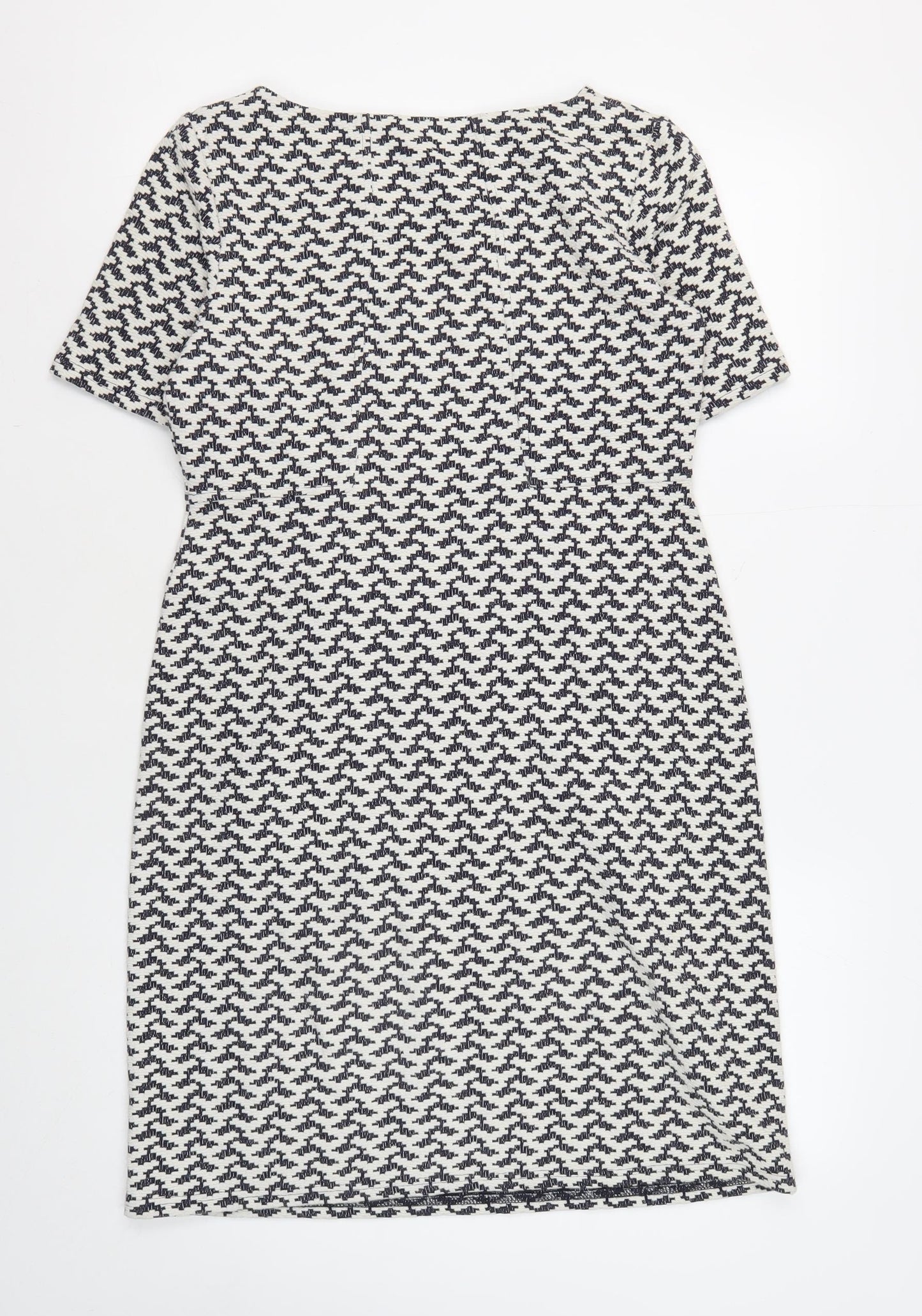 White Stuff Women's Multicoloured Shift Dress Size 10